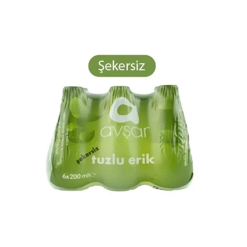 AVŞAR TUZLU ERİK MADEN SUYU 6 LI 200 ML
