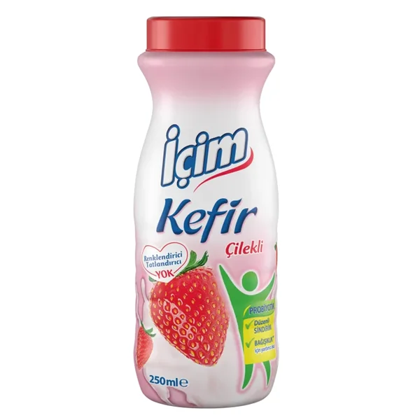 İÇİM KEFİR ÇİLEKLİ 250 ml