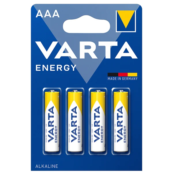 VARTA ENERGY ALKALIN İNCE PİL 4 LÜ AAA