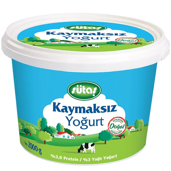 SÜTAŞ KAYMAKSIZ YOĞURT KOVA