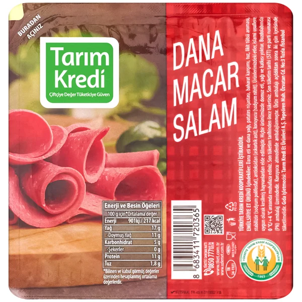 TK DANA MACAR SALAM DİLİMLİ